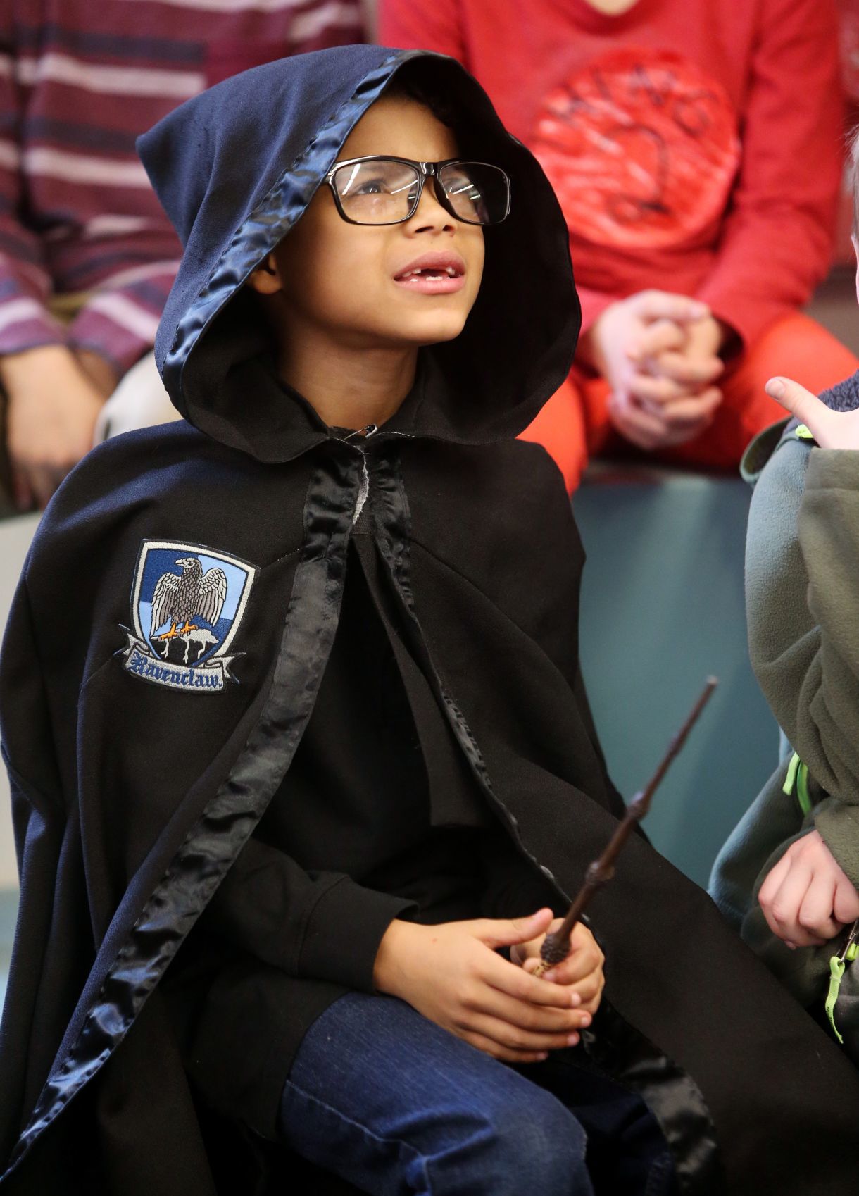 Second-grader Talon Lane